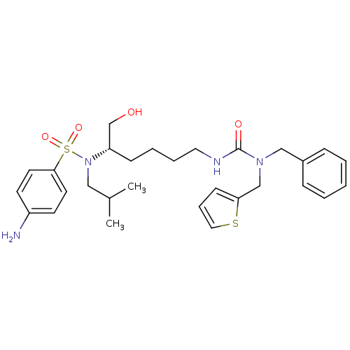 Chemical structure of BindingDB Monomer ID 9820