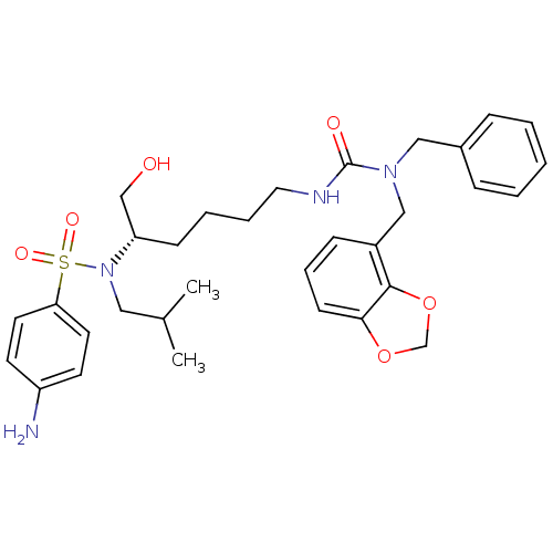 Chemical structure of BindingDB Monomer ID 9821