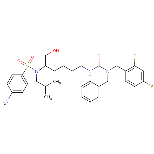 Chemical structure of BindingDB Monomer ID 9822