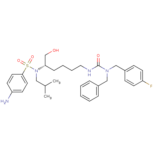 Chemical structure of BindingDB Monomer ID 9823