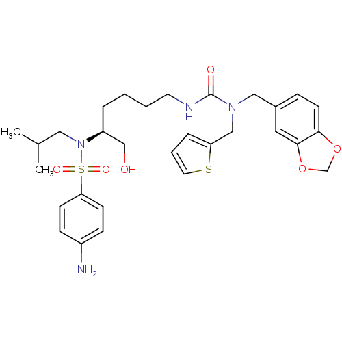 Chemical structure of BindingDB Monomer ID 9825