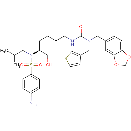 Chemical structure of BindingDB Monomer ID 9826