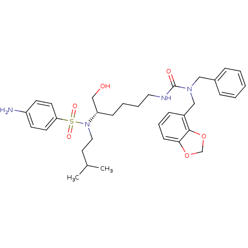 Chemical structure of BindingDB Monomer ID 9833