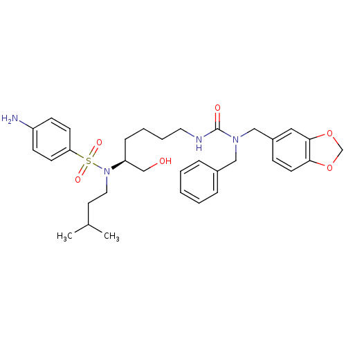 Chemical structure of BindingDB Monomer ID 9834