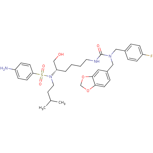 Chemical structure of BindingDB Monomer ID 9837