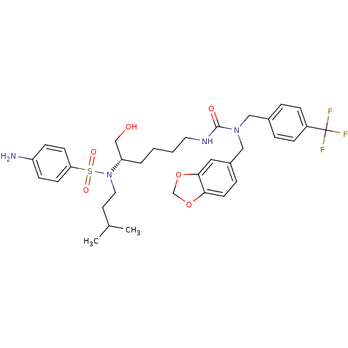 Chemical structure of BindingDB Monomer ID 9838