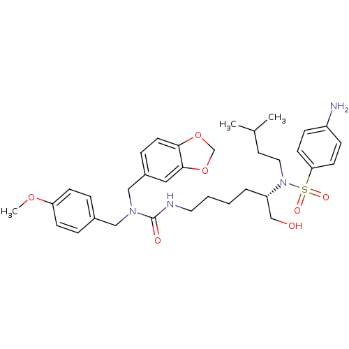 Chemical structure of BindingDB Monomer ID 9839