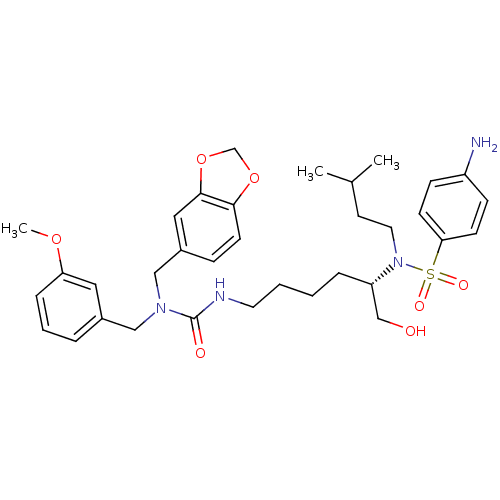 Chemical structure of BindingDB Monomer ID 9840