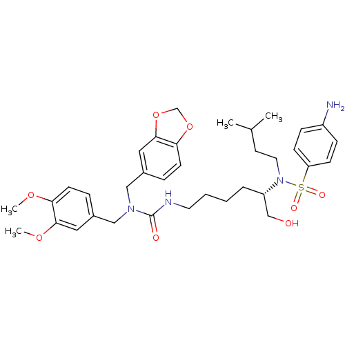 Chemical structure of BindingDB Monomer ID 9844