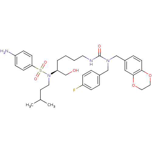 Chemical structure of BindingDB Monomer ID 9846
