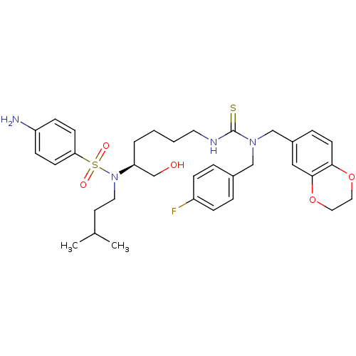 Chemical structure of BindingDB Monomer ID 9847