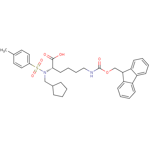 Chemical structure of BindingDB Monomer ID 9864