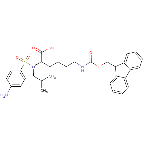 Chemical structure of BindingDB Monomer ID 9872