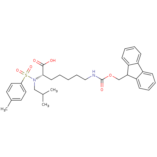 Chemical structure of BindingDB Monomer ID 9874