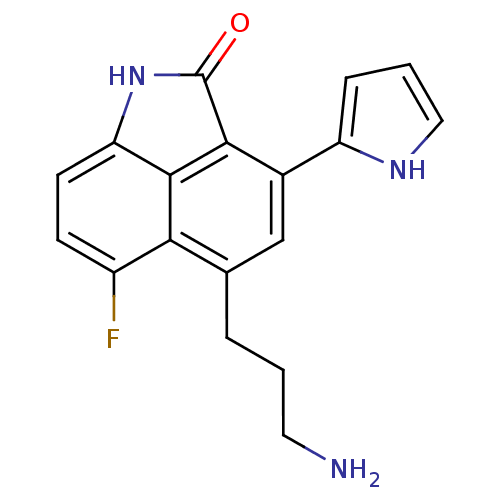 Chemical structure of BindingDB Monomer ID 10140