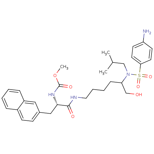 Chemical structure of BindingDB Monomer ID 10147
