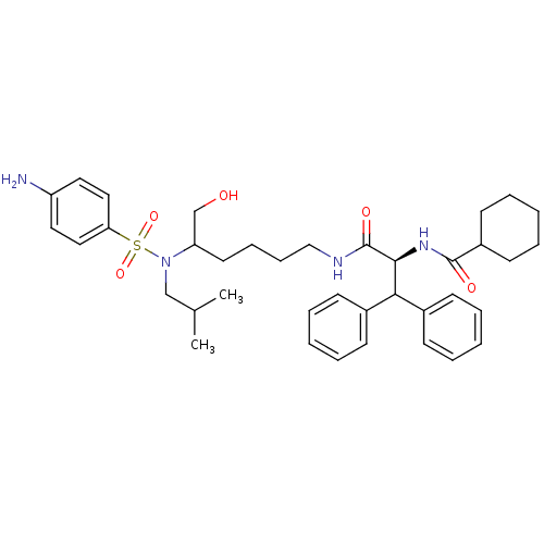 Chemical structure of BindingDB Monomer ID 10156