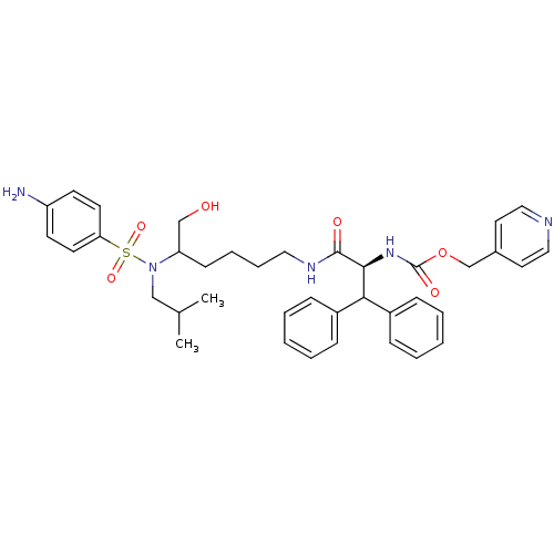 Chemical structure of BindingDB Monomer ID 10173