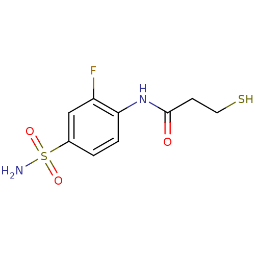 Chemical structure of BindingDB Monomer ID 11043