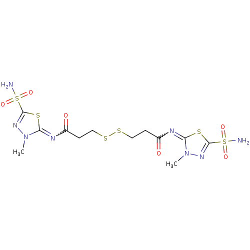 Chemical structure of BindingDB Monomer ID 11050