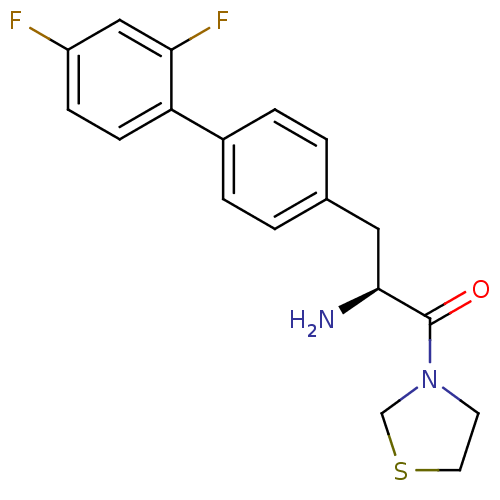 Chemical structure of BindingDB Monomer ID 11136