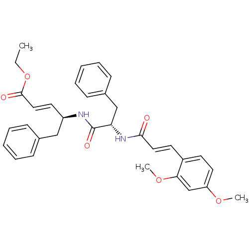 Chemical structure of BindingDB Monomer ID 11262