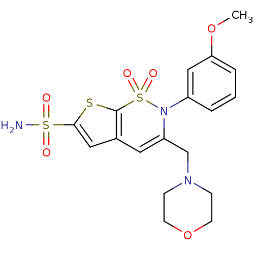 Chemical structure of BindingDB Monomer ID 11391