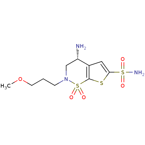 Chemical structure of BindingDB Monomer ID 11392