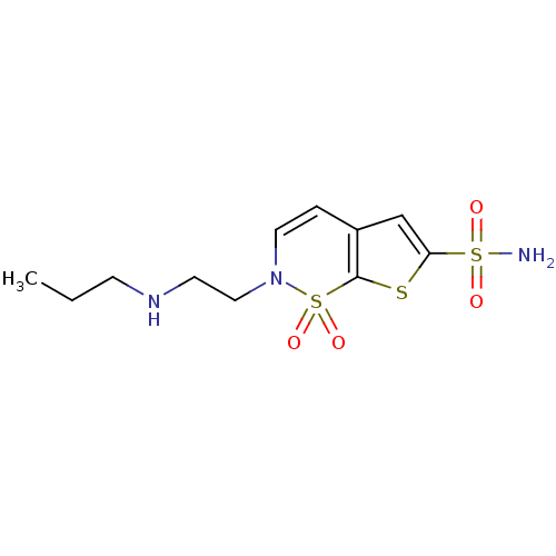 Chemical structure of BindingDB Monomer ID 11396