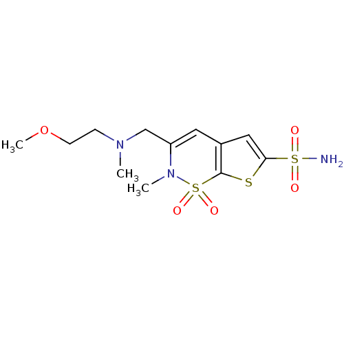 Chemical structure of BindingDB Monomer ID 11398