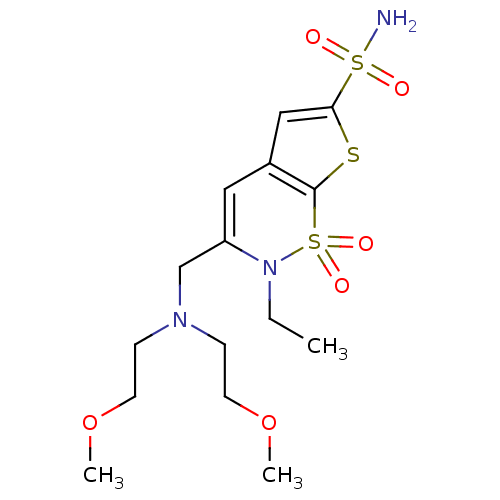 Chemical structure of BindingDB Monomer ID 11401