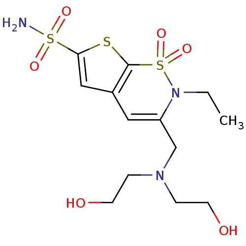 Chemical structure of BindingDB Monomer ID 11405