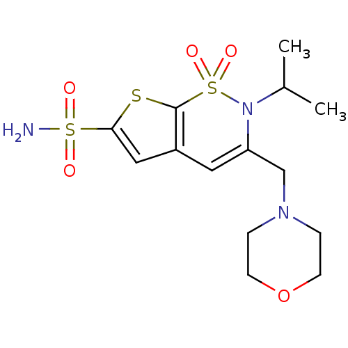 Chemical structure of BindingDB Monomer ID 11409