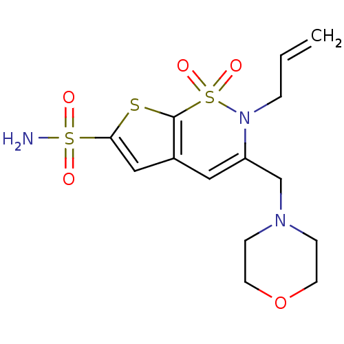 Chemical structure of BindingDB Monomer ID 11411