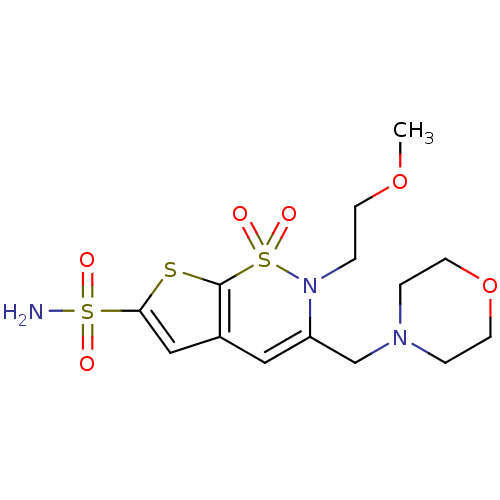 Chemical structure of BindingDB Monomer ID 11414