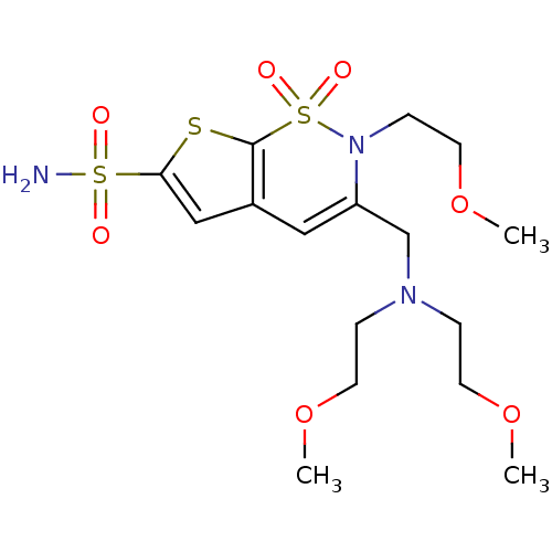 Chemical structure of BindingDB Monomer ID 11415