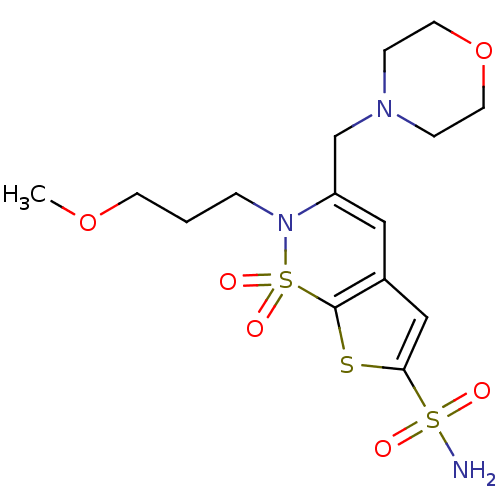 Chemical structure of BindingDB Monomer ID 11416