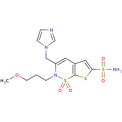 Chemical structure of BindingDB Monomer ID 11418
