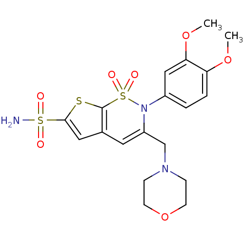Chemical structure of BindingDB Monomer ID 11422