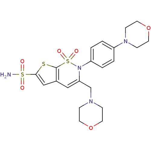 Chemical structure of BindingDB Monomer ID 11423