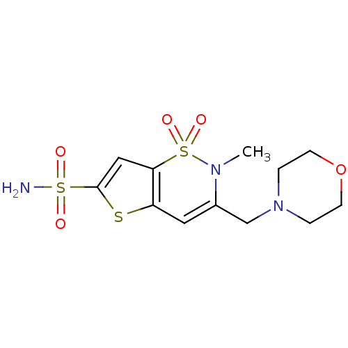 Chemical structure of BindingDB Monomer ID 11426