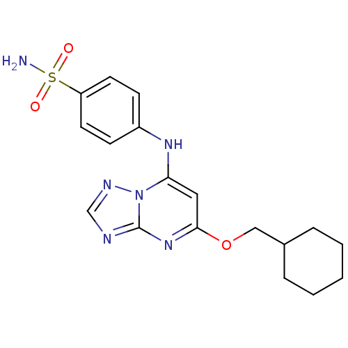 Chemical structure of BindingDB Monomer ID 11447