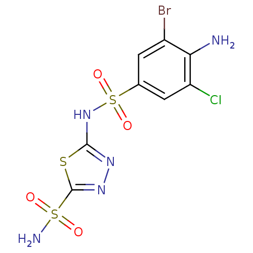 Chemical structure of BindingDB Monomer ID 11629