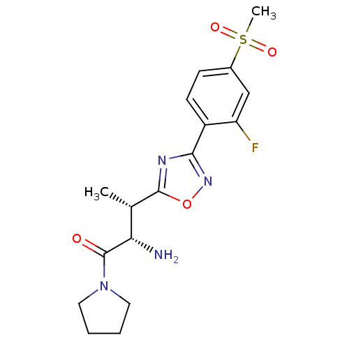 Chemical structure of BindingDB Monomer ID 11667
