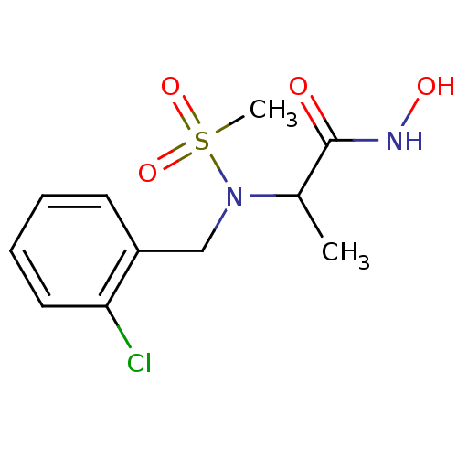 Chemical structure of BindingDB Monomer ID 11755