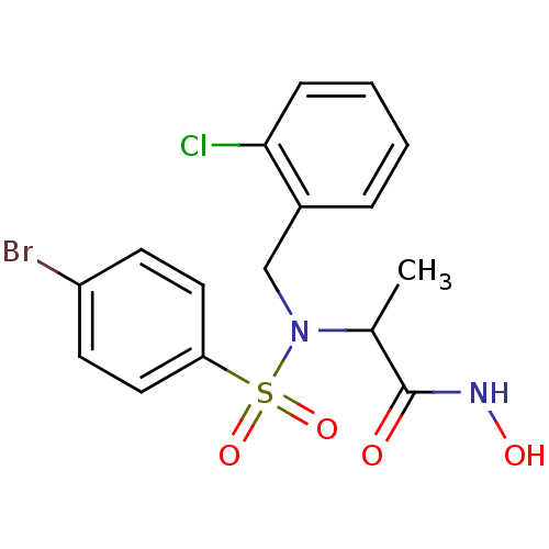 Chemical structure of BindingDB Monomer ID 11765