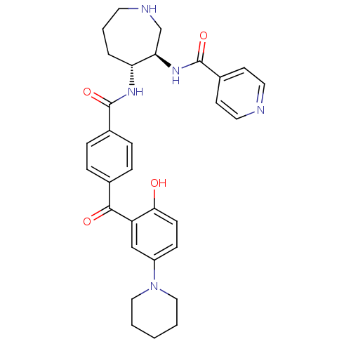 Chemical structure of BindingDB Monomer ID 11819