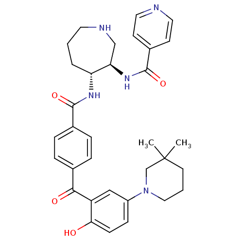 Chemical structure of BindingDB Monomer ID 11820