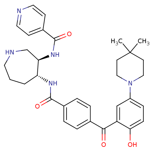 Chemical structure of BindingDB Monomer ID 11821
