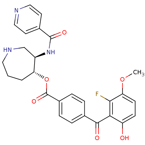Chemical structure of BindingDB Monomer ID 11822